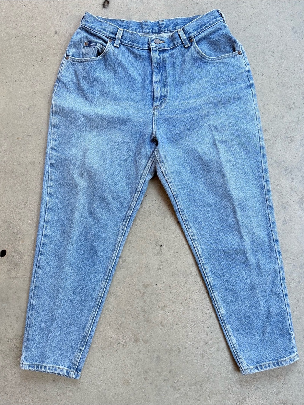 Vintage LEE Denim Jeans Women's size 16 Made in USA United Garment Workers tag